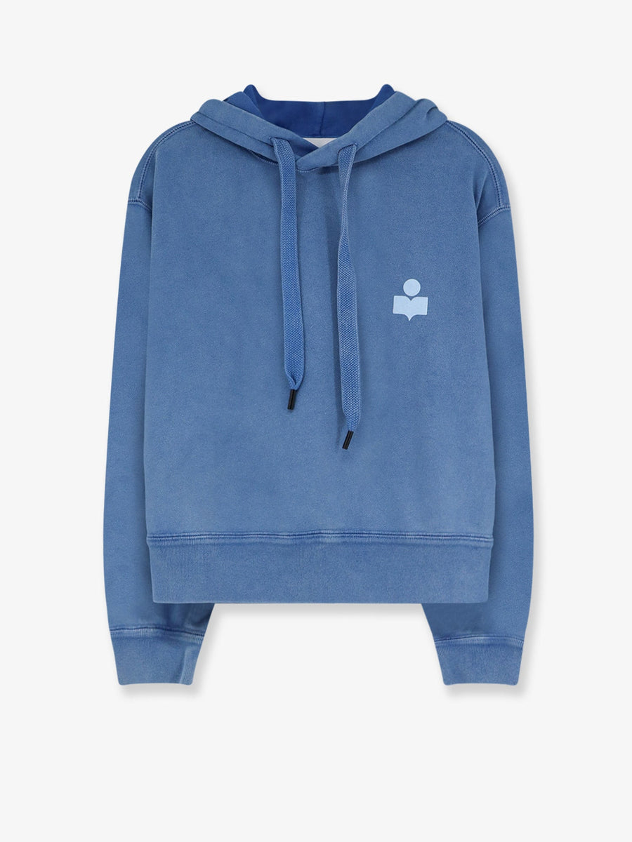 Sweatshirt Salmy Blue Recycled Cotton Sweatshirts