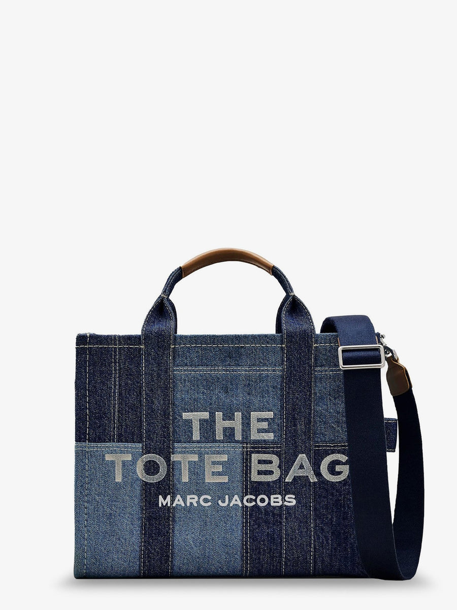 Handbag Denim Blue Cotton Shoulder Bags