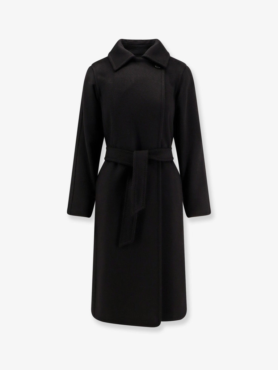 Coat Manuela Camel Hair Black