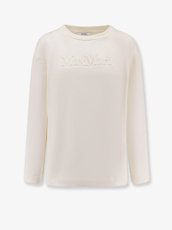 Sweatshirt Berma Cotton-Silk White Sweatshirts