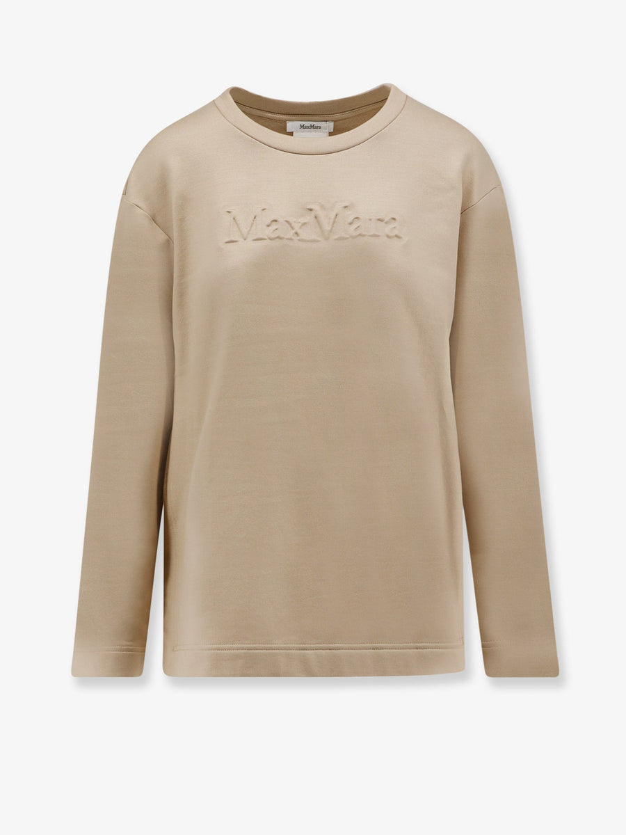 Sweatshirt Berma Silk-Cotton Beige Sweatshirts