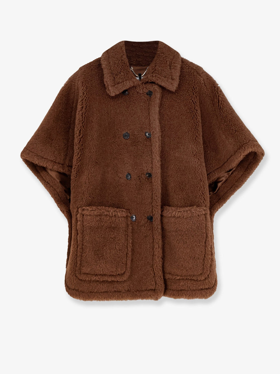 Cape Mxacavallo Brown Alpaca Jacket