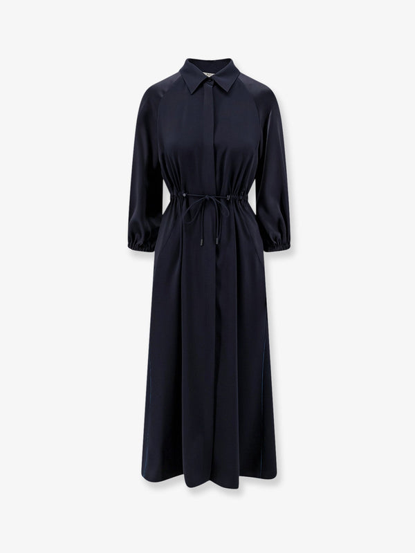 Dress Mxmpelota Blue Silk