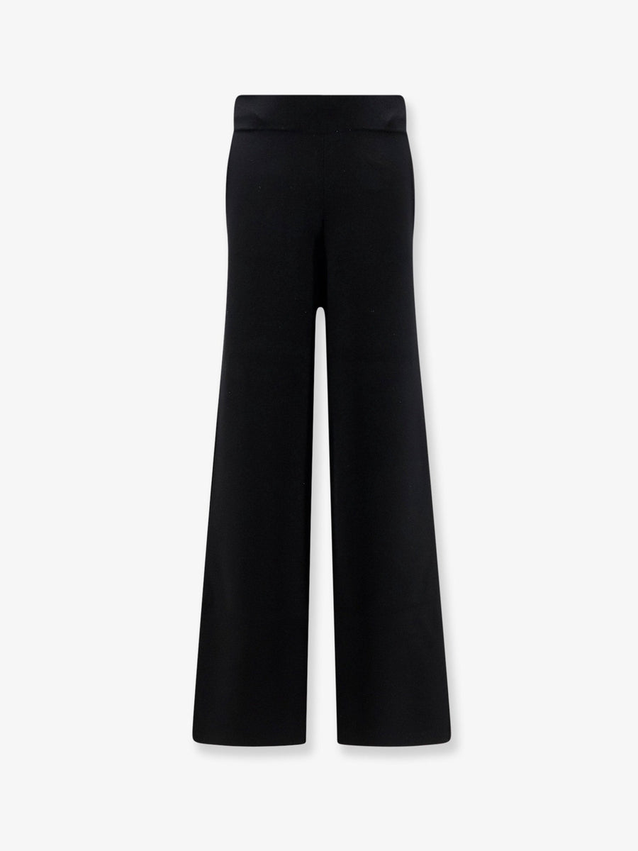Knitted Trousers Mxmbaldo Black Wool