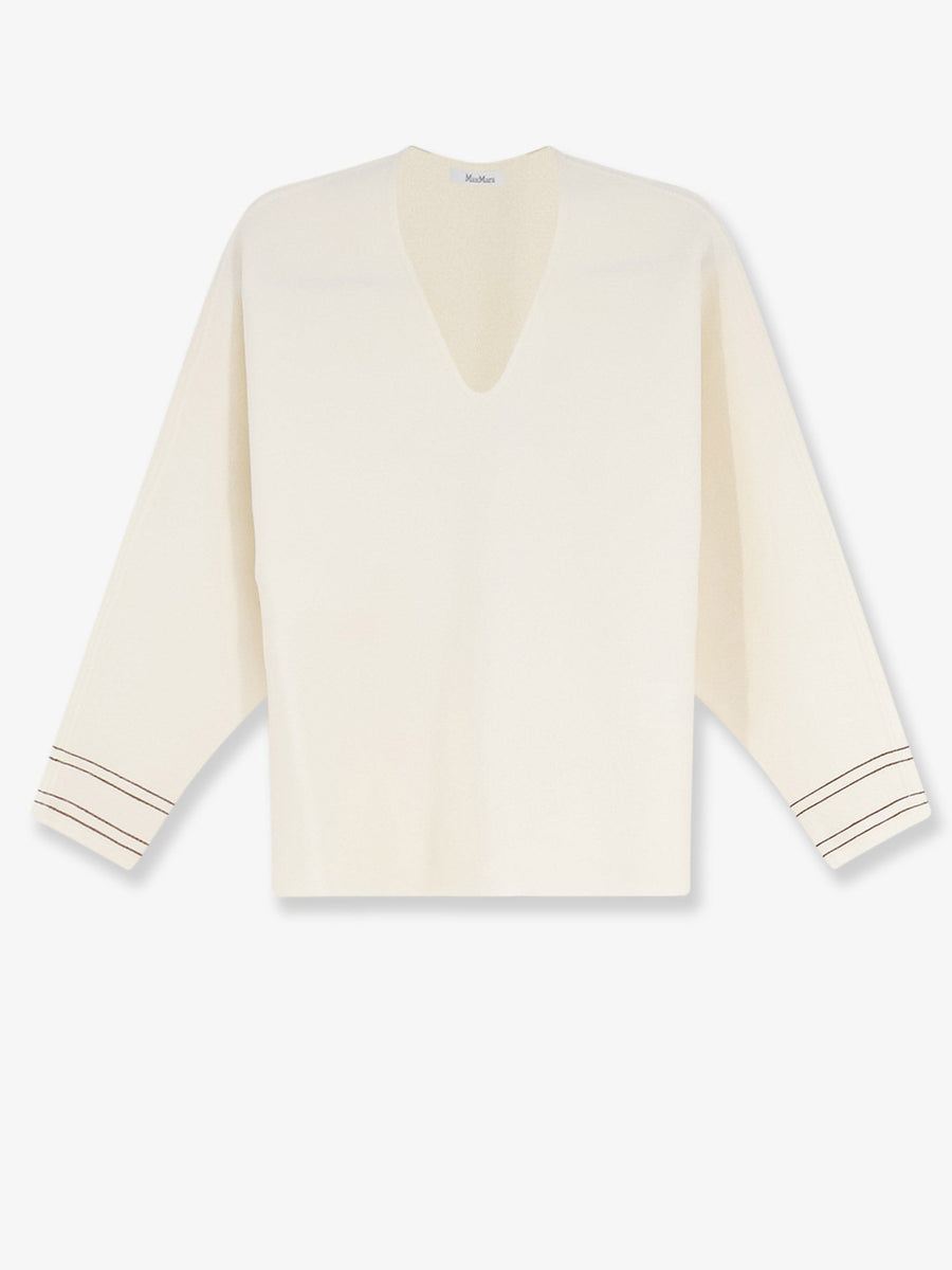 Wool-Blend Sweater Mxmundici White