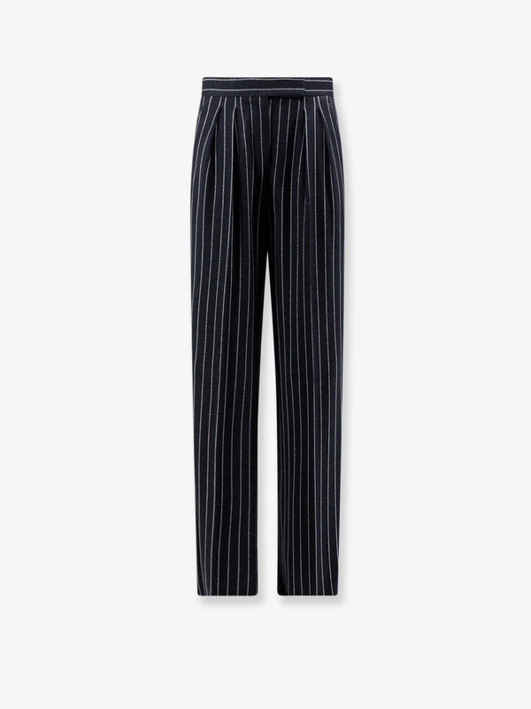 Trousers Mxmrio Jersey Black Viscose