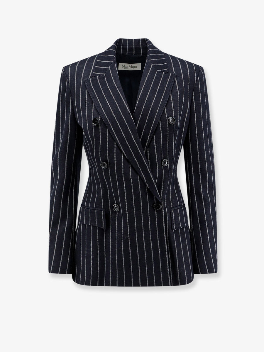 Blazer Mxmbalta Jersey Black Viscose Blazers