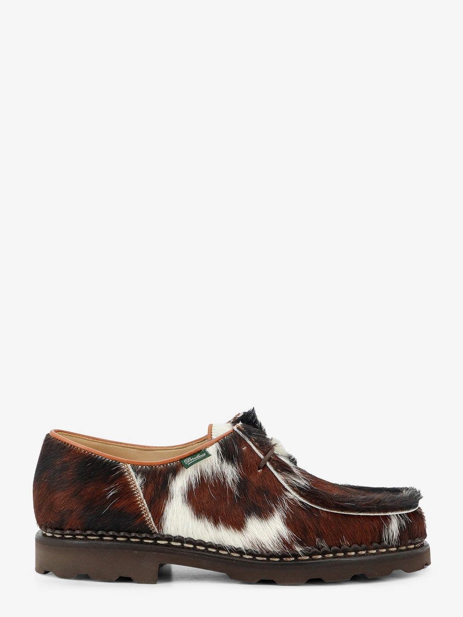 Lace-Up Shoes Michael Ponyskin Brown Leather