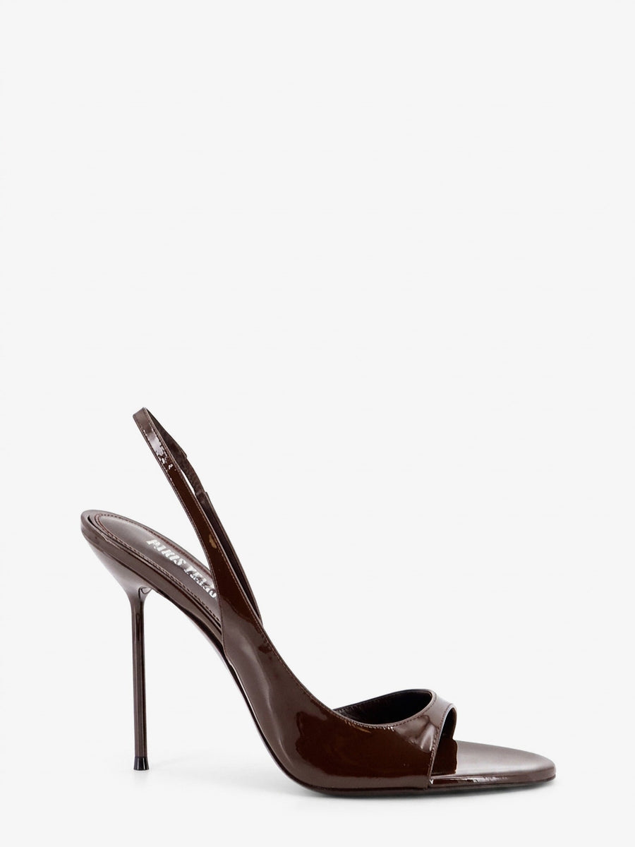 Sandals Lidia Patent Leather Brown
