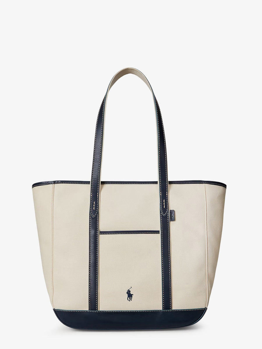 Tote Bag Beige Canvas