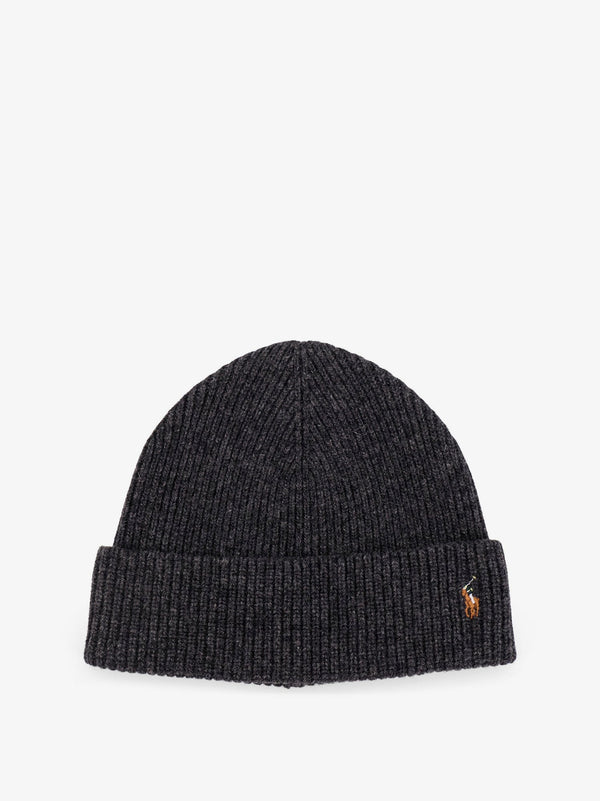 Beanie Hat Wool-Blend Grey