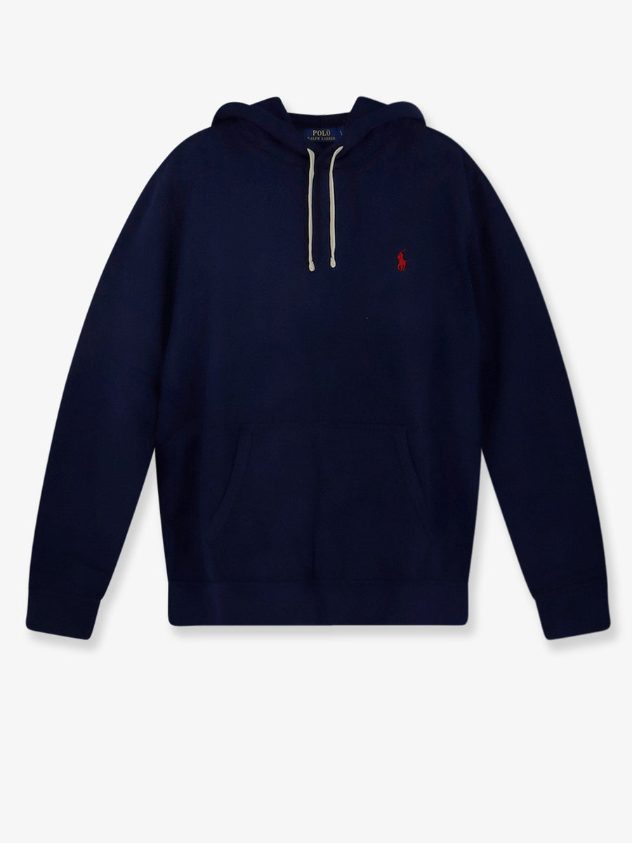 Hooded Sweatshirt Blue Cotton Sweatshirts