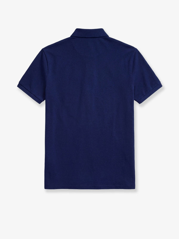 Cotton Polo Shirt Blue