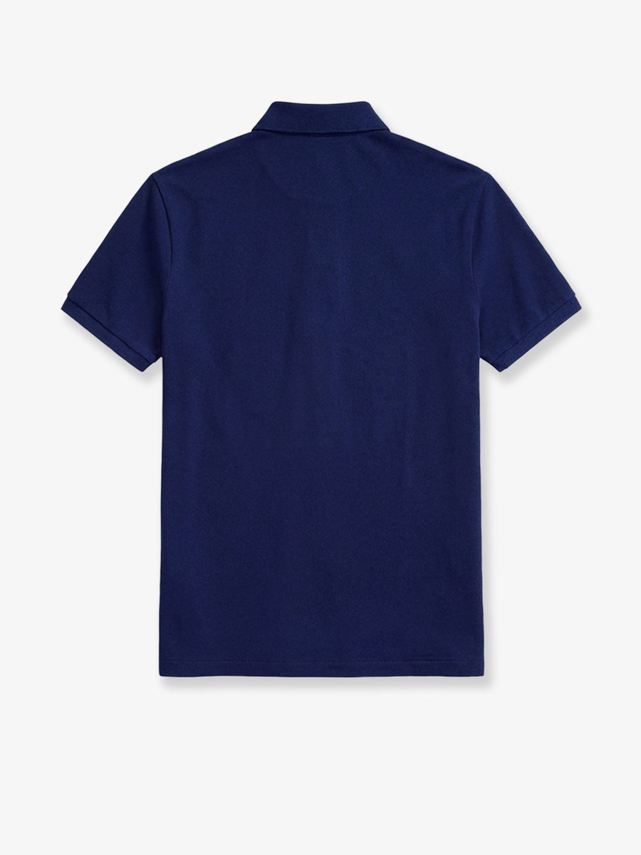 Cotton Polo Shirt Blue
