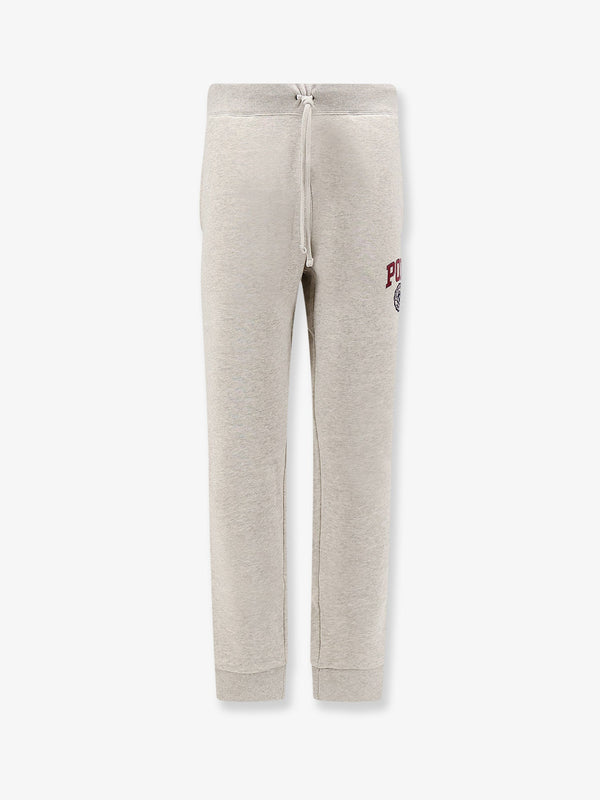 Jogging Trousers Cotton-Blend Grey