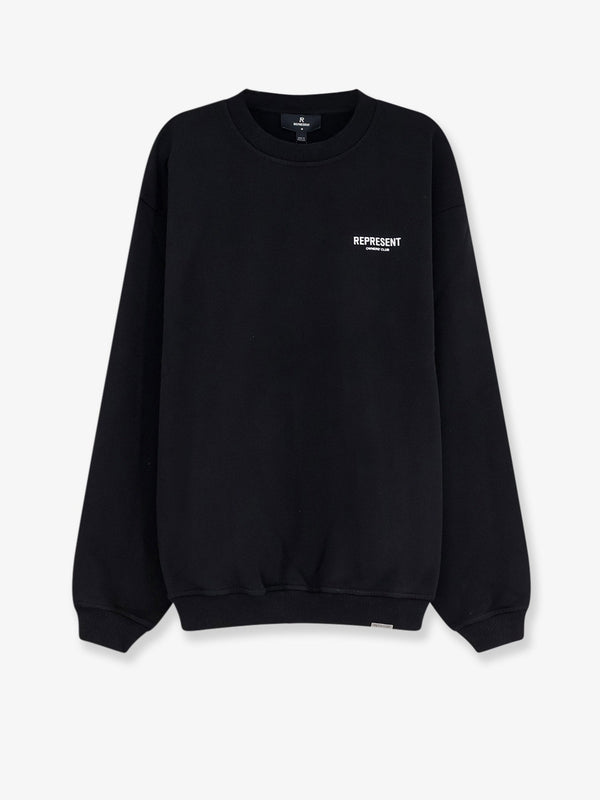 Cotton Sweatshirt Black Sweatshirts