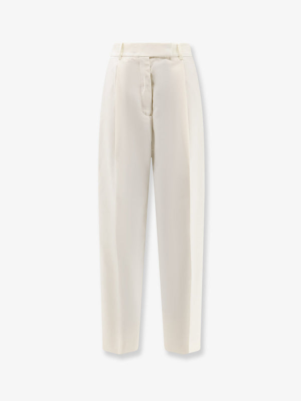 Trousers Virgin Wool White