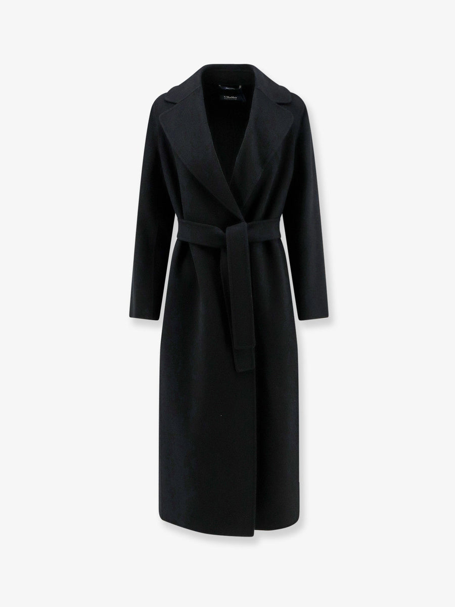 Virgin Wool Coat Poldo Black