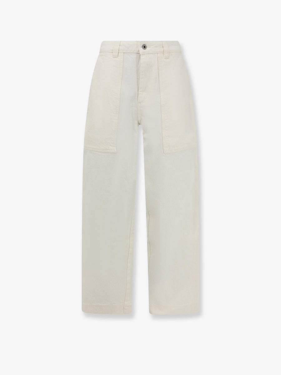Trousers Kurt Organic Cotton White