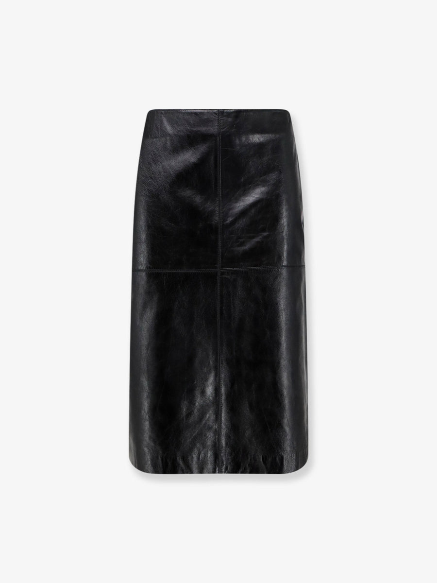 Leather Skirt Gwen Black