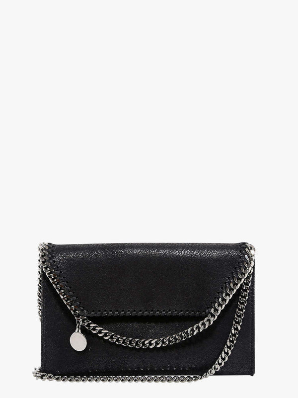 Crossbody Bag Falabella Shaggy Deer Black Fabric Shoulder