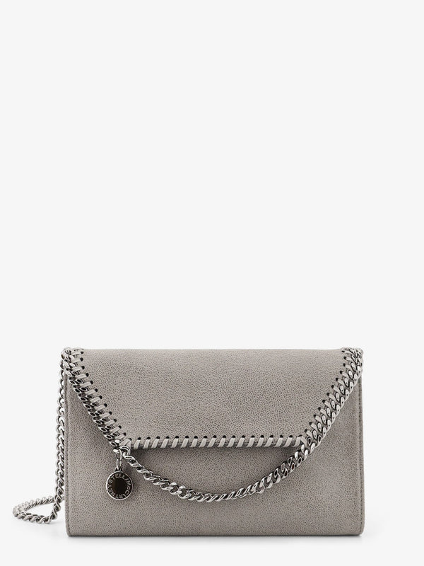 Crossbody Bag Falabella Wallet Shaggy Deer Grey Vegan Material Shoulder