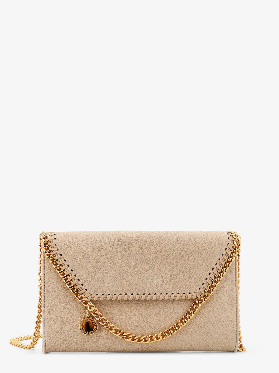 Crossbody Bag Falabella Shaggy Deer Beige Vegan Material Shoulder