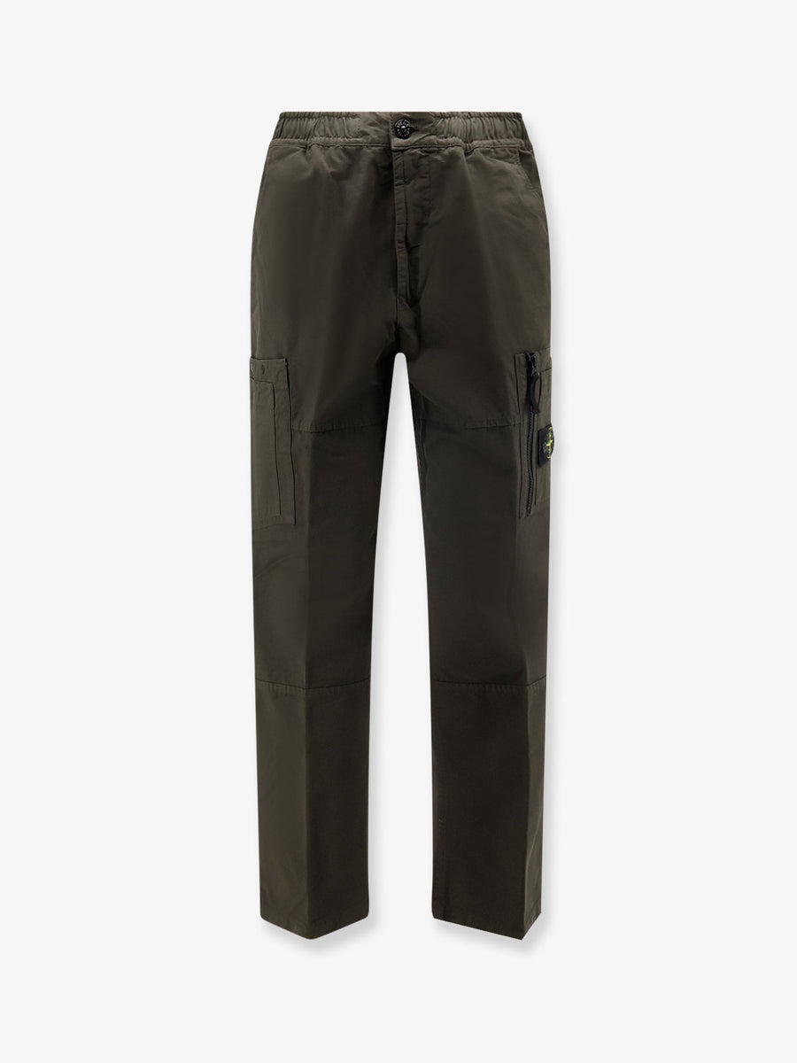 Trousers Organic Cotton Green