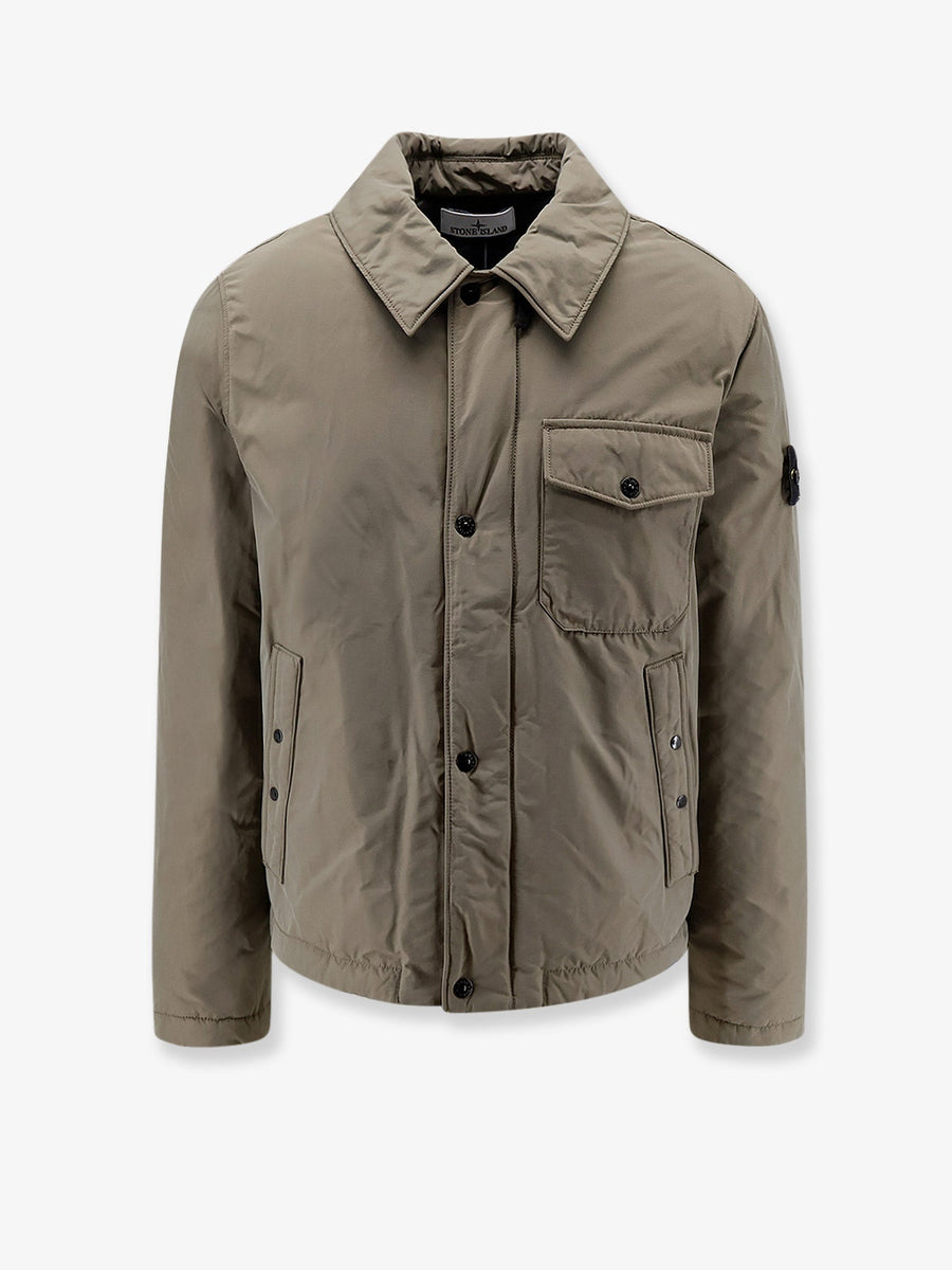 Jacket Micro Reps Padded Nylon Green Polyester