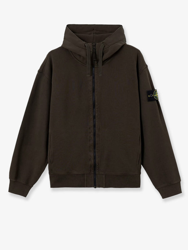 Hoodie Oversized Organic Cotton Green Sweatshirts