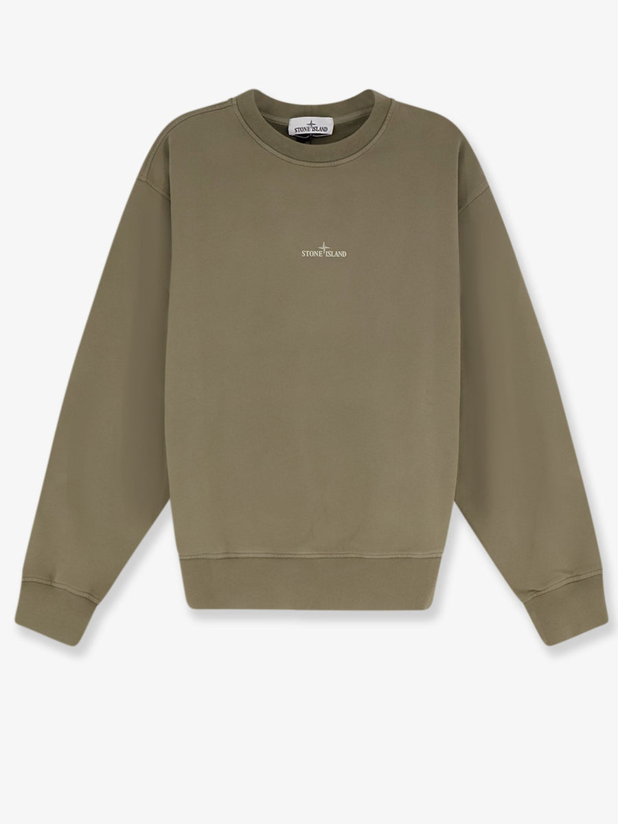 Sweatshirt Organic Cotton Green Sweatshirts