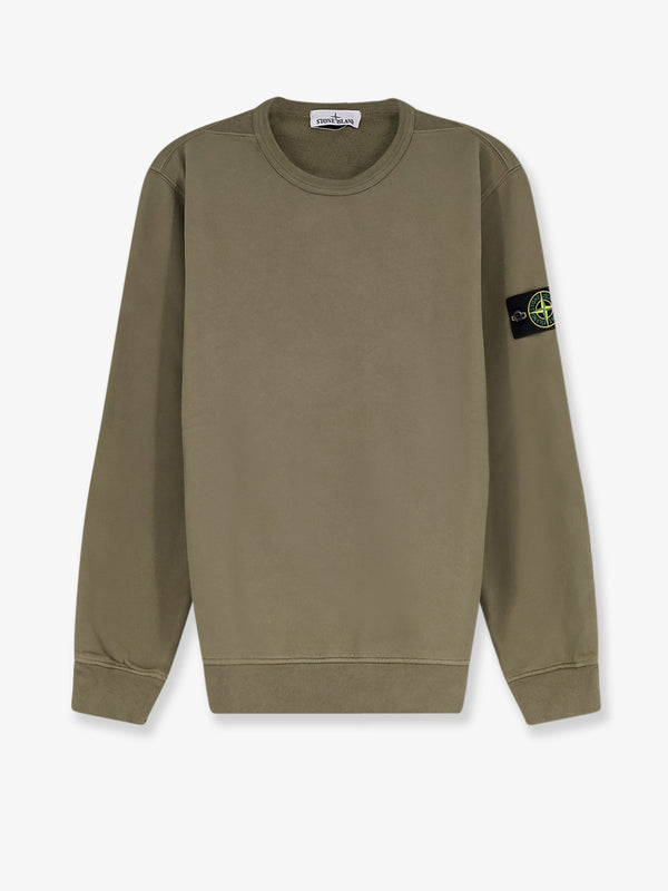 Crewneck Sweatshirt Organic Cotton Green Sweatshirts