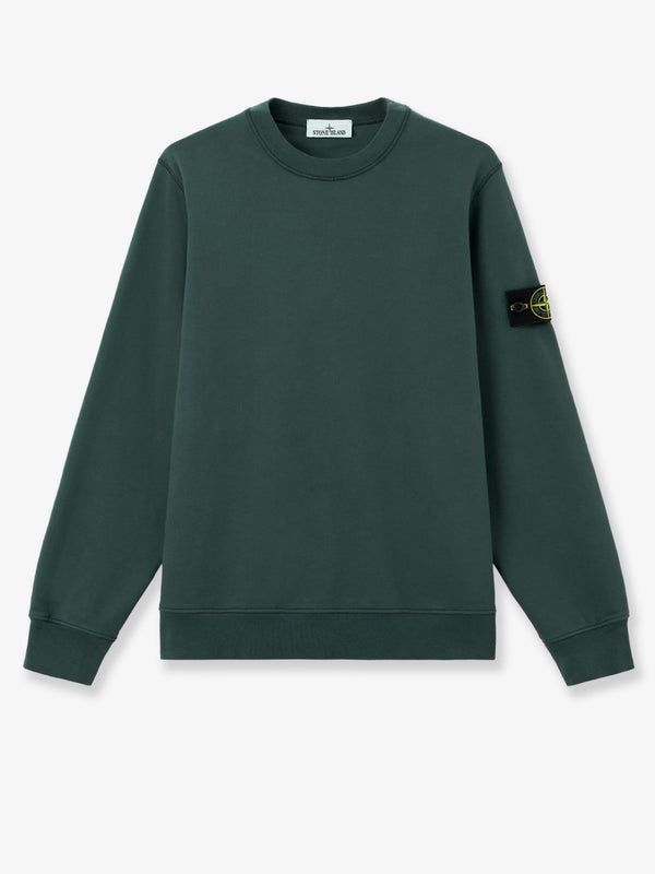 Sweatshirt Cotton Green Sweatshirts