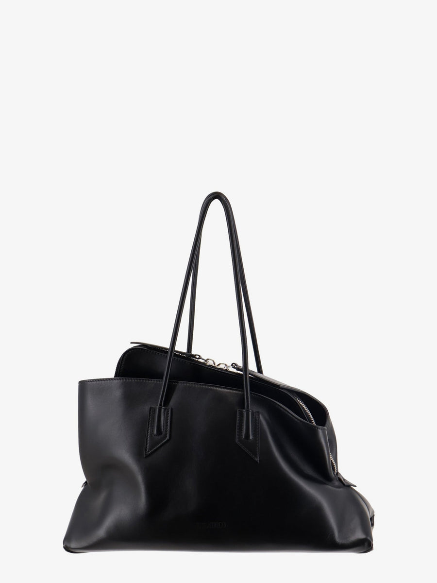 Shoulder Bag La Passeggiata Medium Leather Black