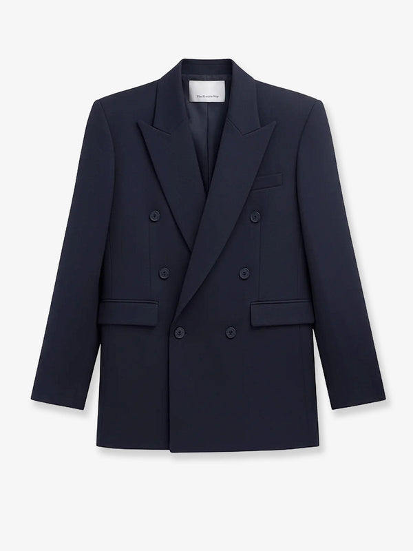 Blazer Monterey Wool-Blend Blue Blazers