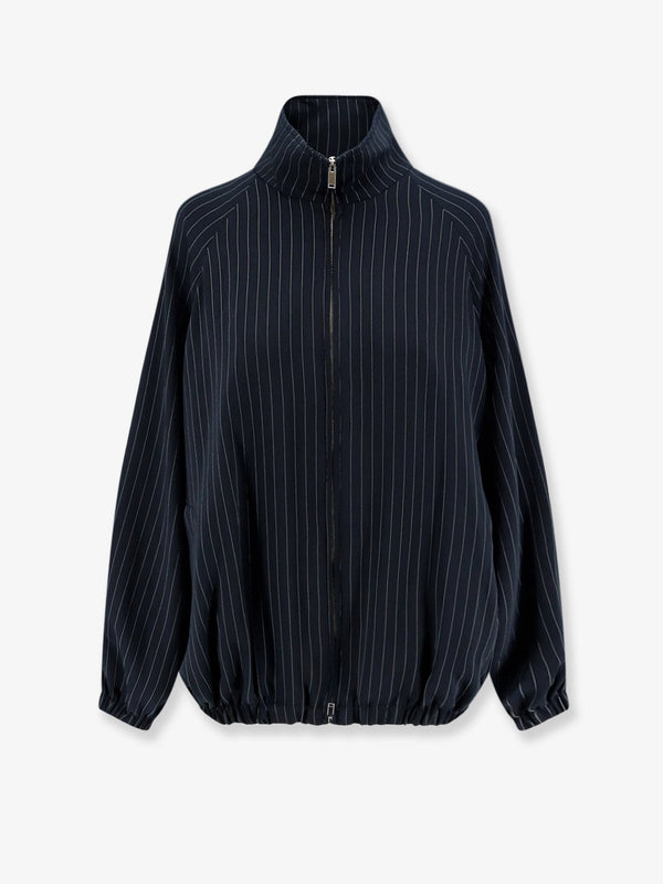 Jacket Baxter Pinstripe Blue Recycled Polyester
