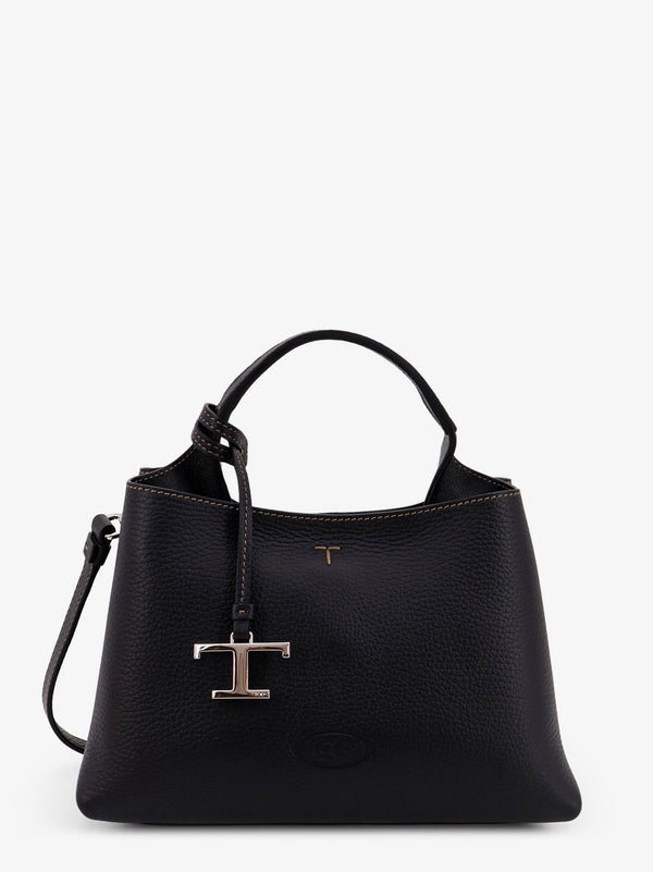 Crossbody Bag Leather Black Shoulder