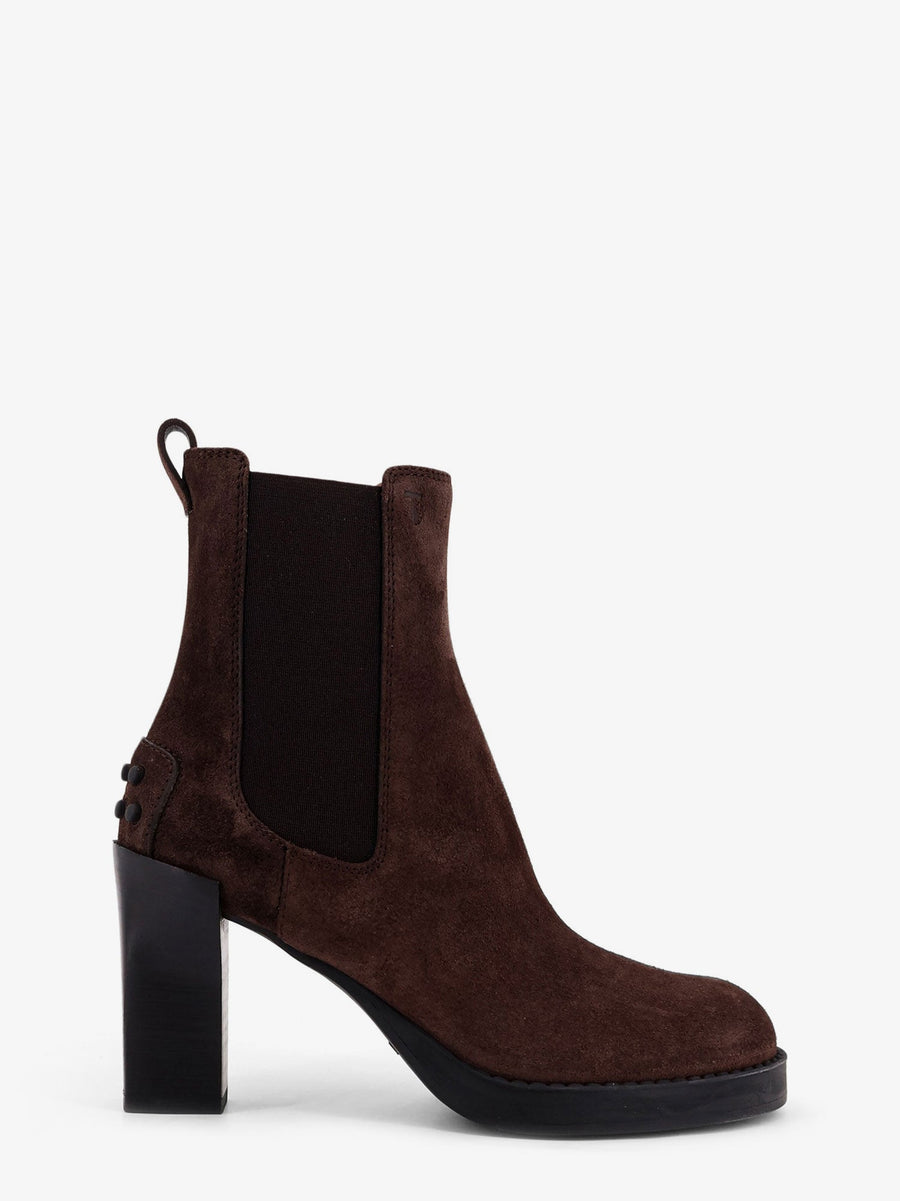 Ankle Boots Suede Brown