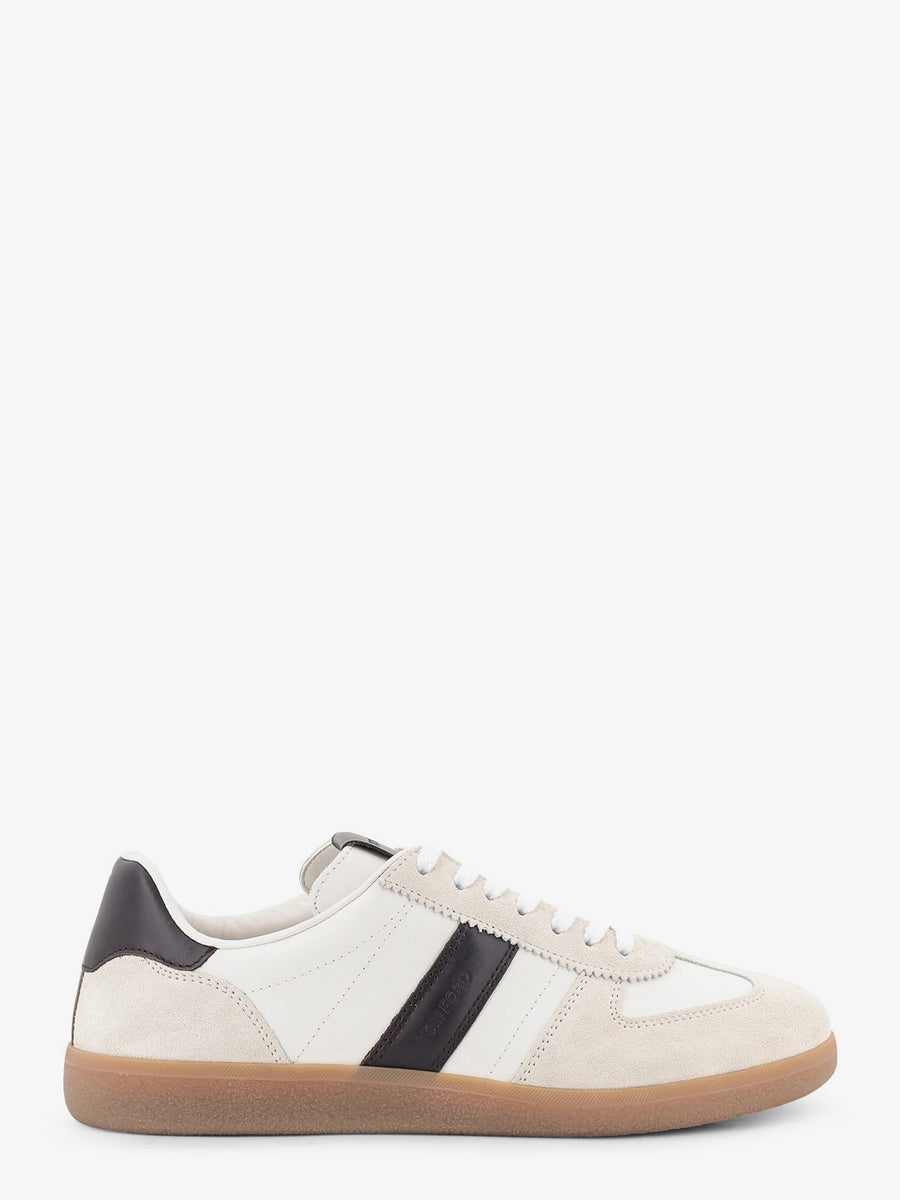 Sneakers Archer White Leather-Suede Trainers