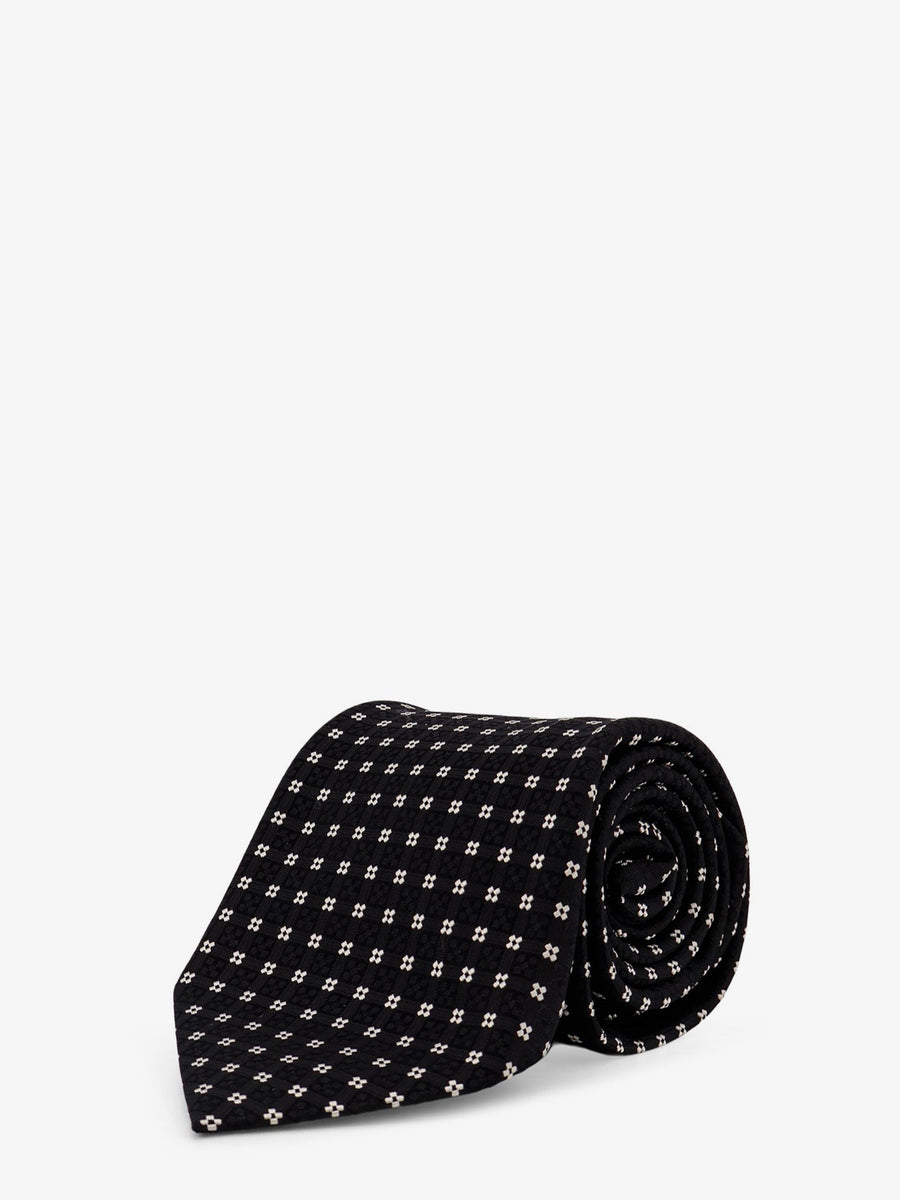 Silk Tie Black Ties & Bow