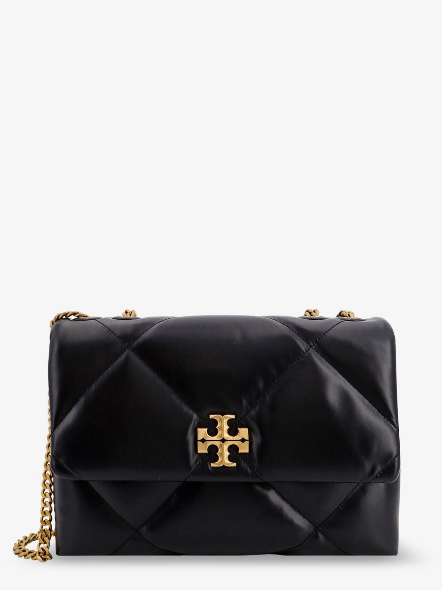 Convertible Crossbody Bag Kira Diamond Quilt Black Leather Shoulder