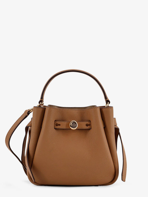 Mini Crossbody Bag Romy Leather Brown Shoulder