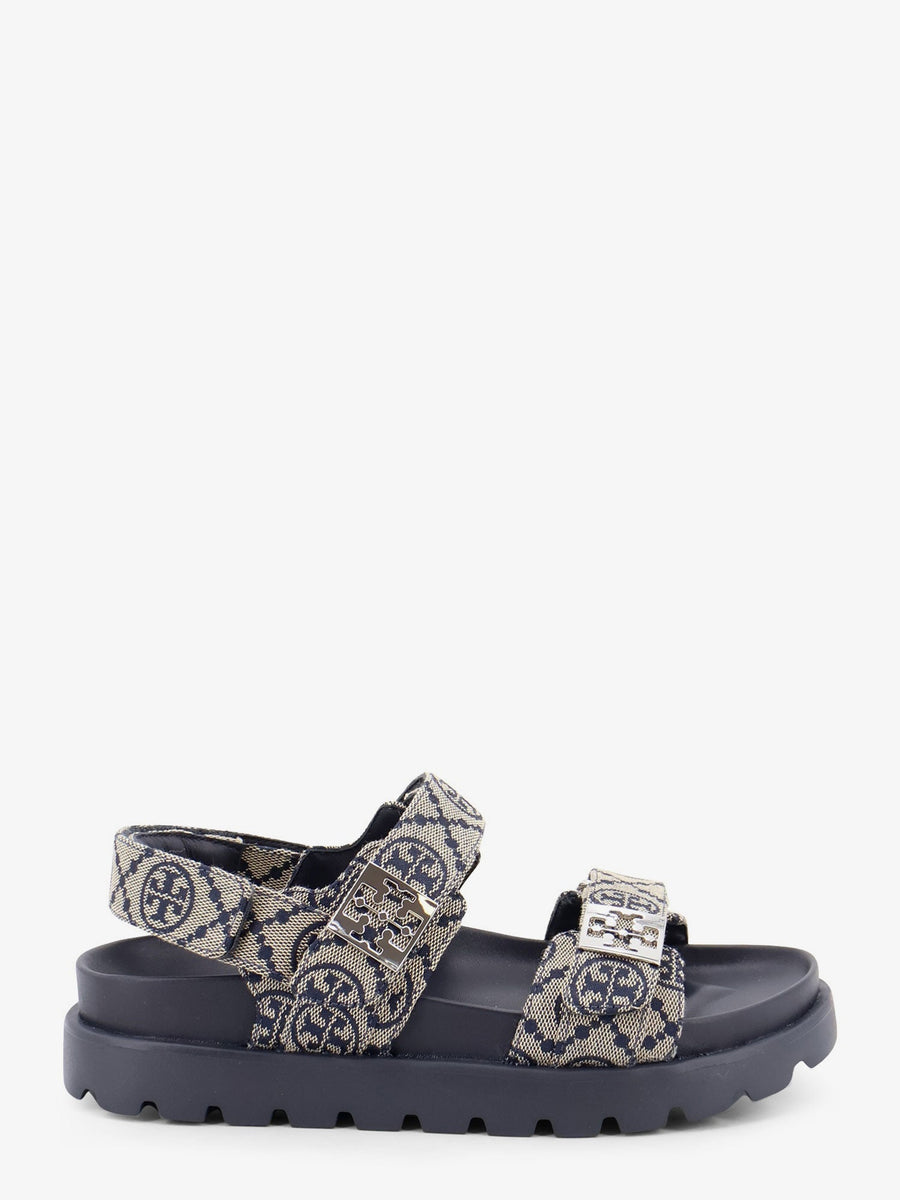 Sandals T Mono Perfect Monogram Blue Fabric