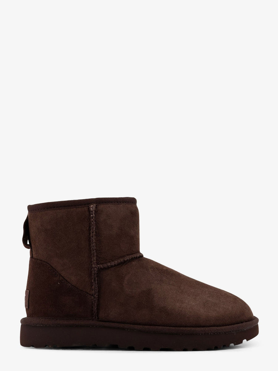Ankle Boots Classic Mini Ii Brown Suede