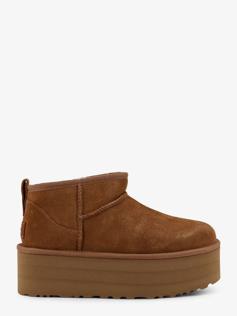 Ankle Boots Classic Ultra Mini Suede Brown