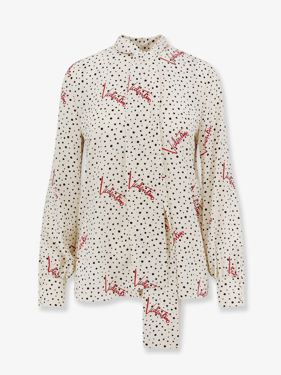 Silk Shirt Bollicine Plusdepois White