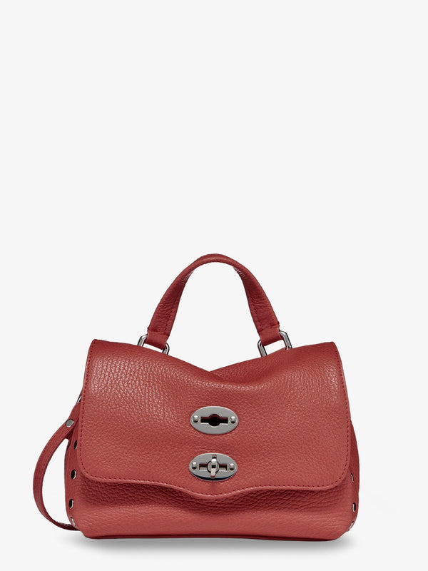 Crossbody Bag Postina Baby Brown Leather Shoulder