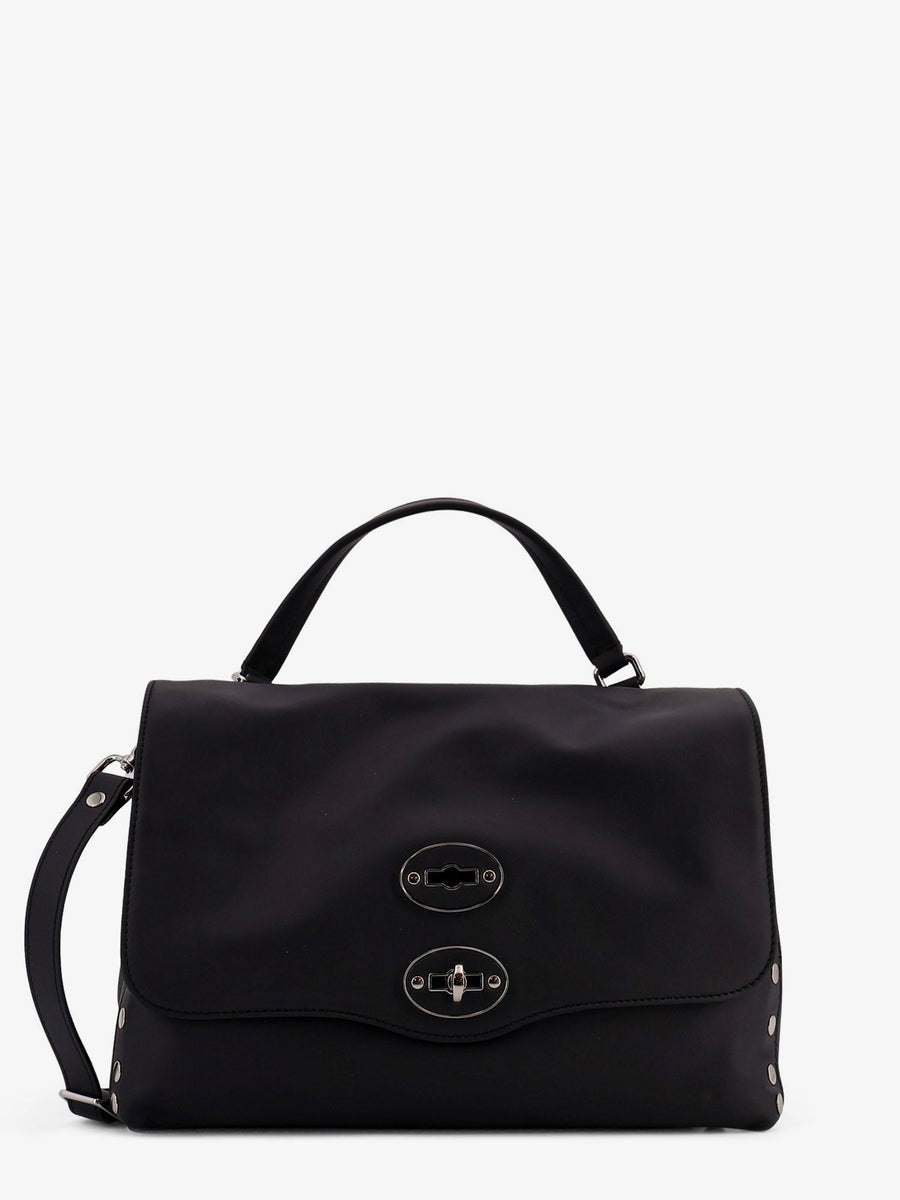Crossbody Bag Postina S Leather Black Shoulder