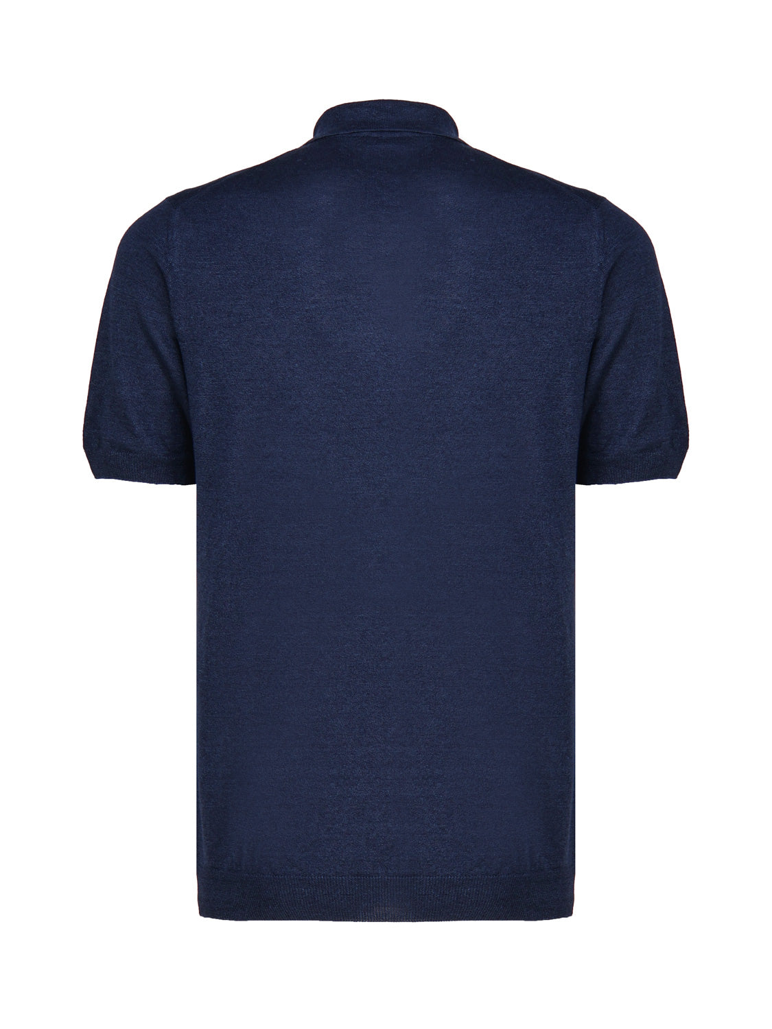 Fay T-Shirts And Polos Blue Linen