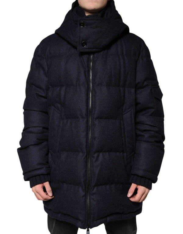 Dolce & Gabbana 100% Nylon down jacket in black